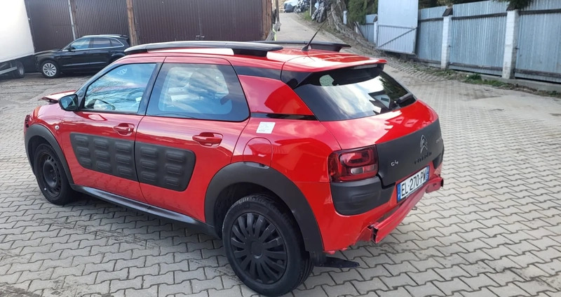 Citroen C4 Cactus cena 25900 przebieg: 126839, rok produkcji 2017 z Iwonicz-Zdrój małe 121